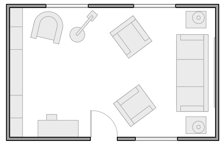 arrangement for living room