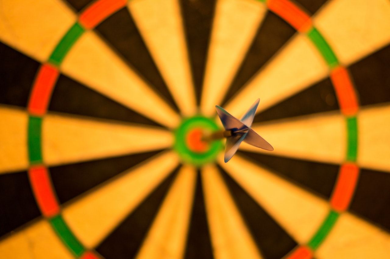 Bullseye closeup