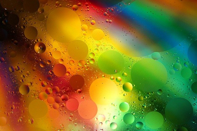 oil and water art