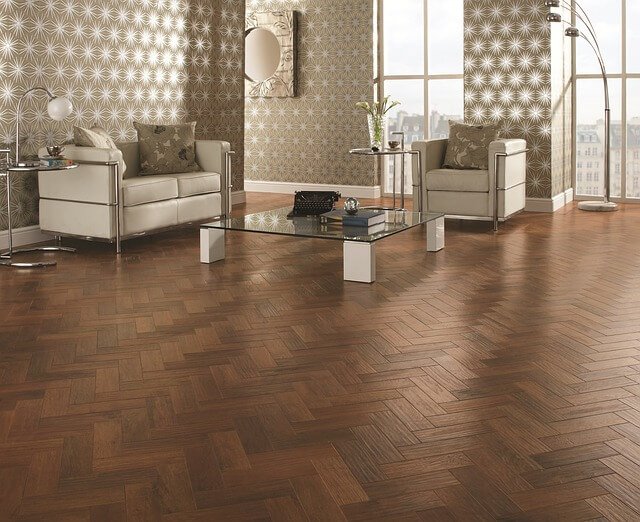 herringbone flooring