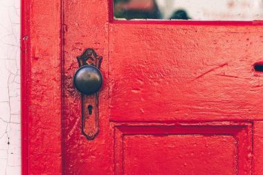 red front door ideas
