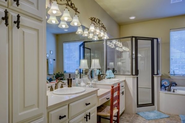 Jack and Jill bathroom