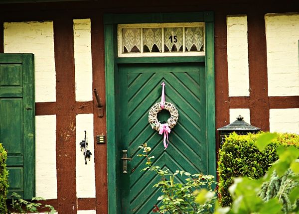 green door