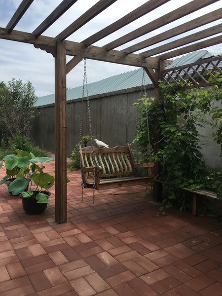 Garden swing