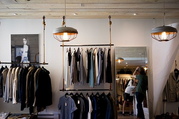 hanging clothes