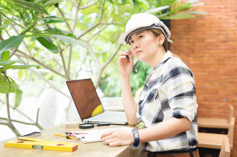 Female contractor