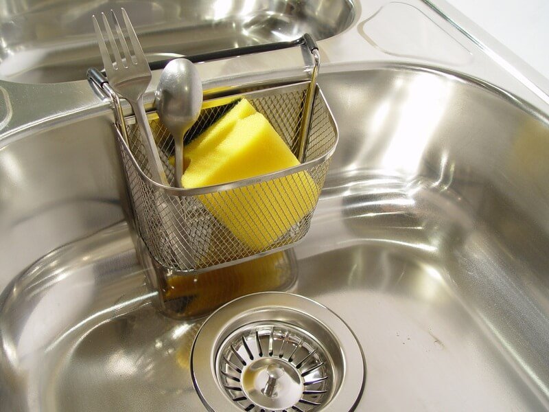 Kitchen sink, stainless steel sink