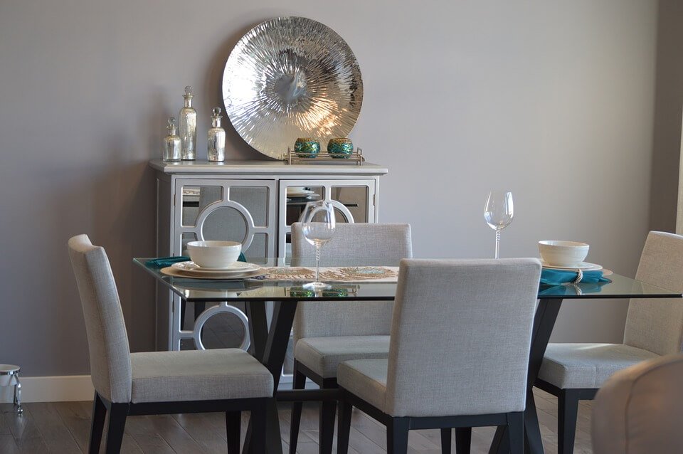 free standing dining room storage