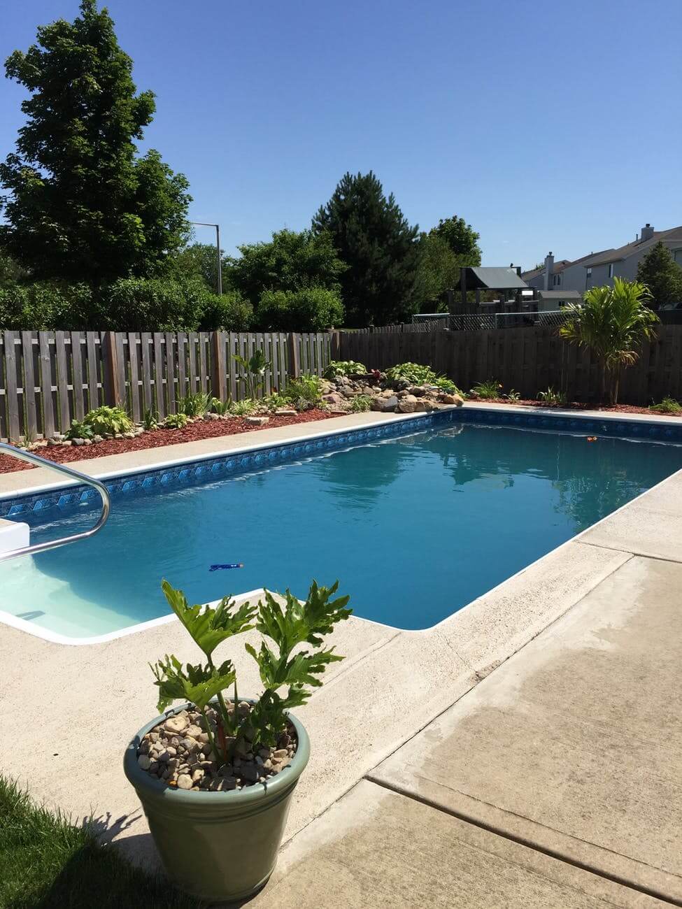 backyard swimming pool
