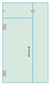 Frameless Shower Door