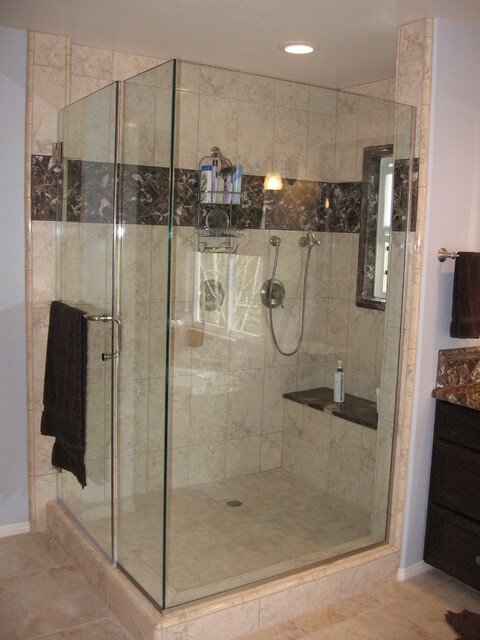 glass shower