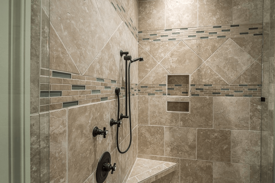dimensions of shower niche