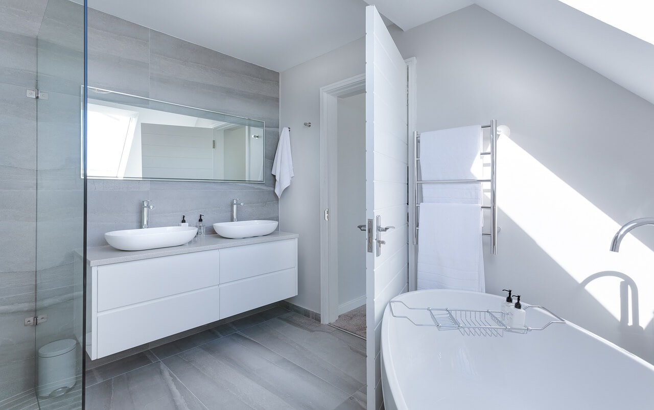 bathroom door