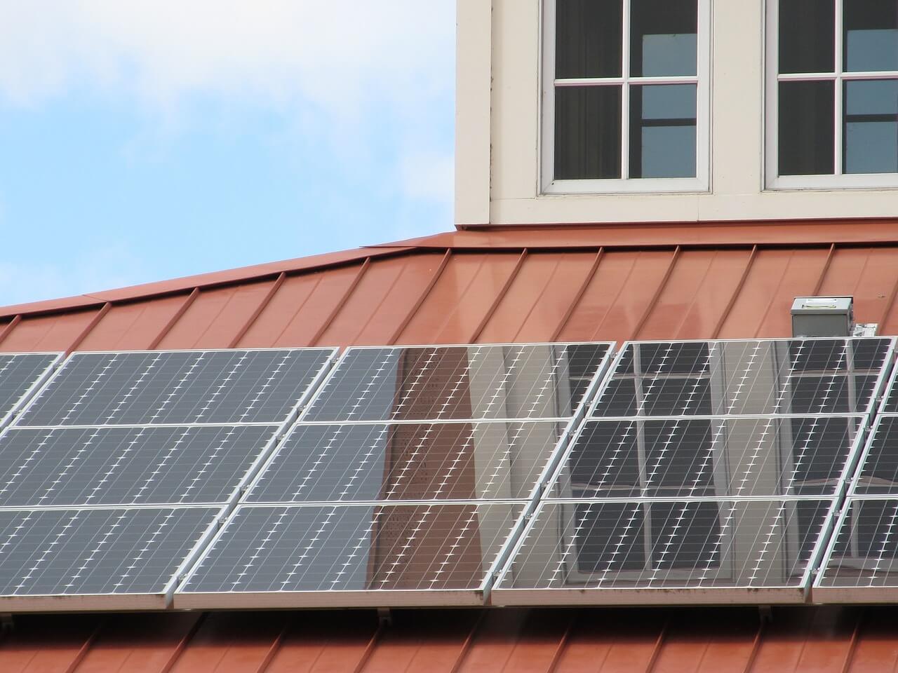 solar panel roof