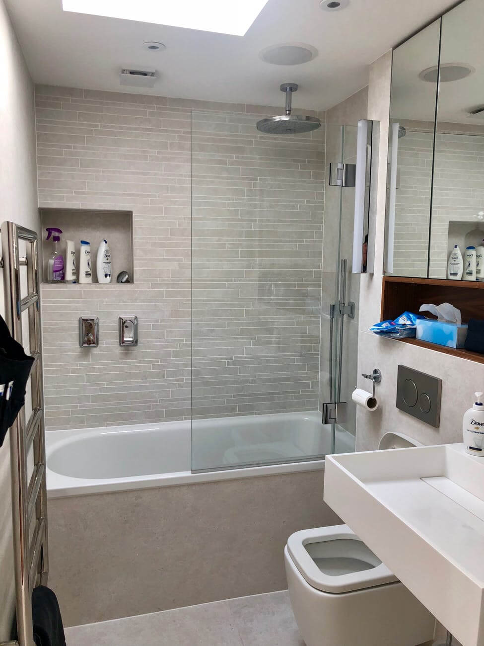 ceiling shower head