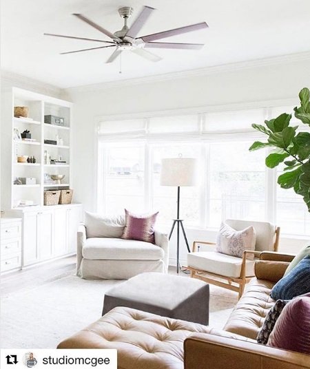 big ceiling fans