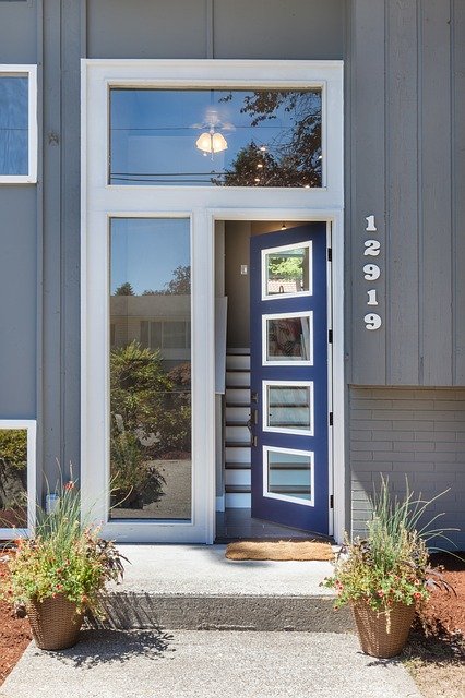 modern front doors