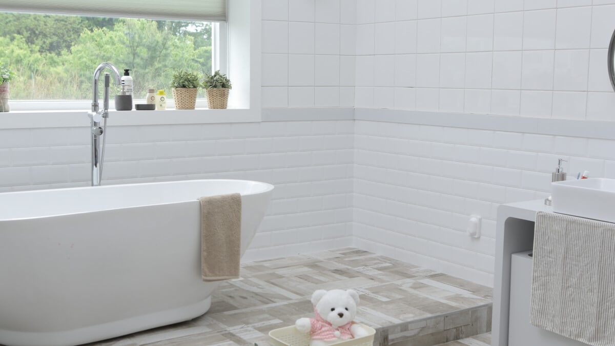 linoleum floor tiles