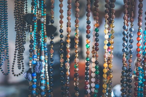 beaded windchimes