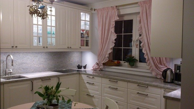 french country kitchen light color