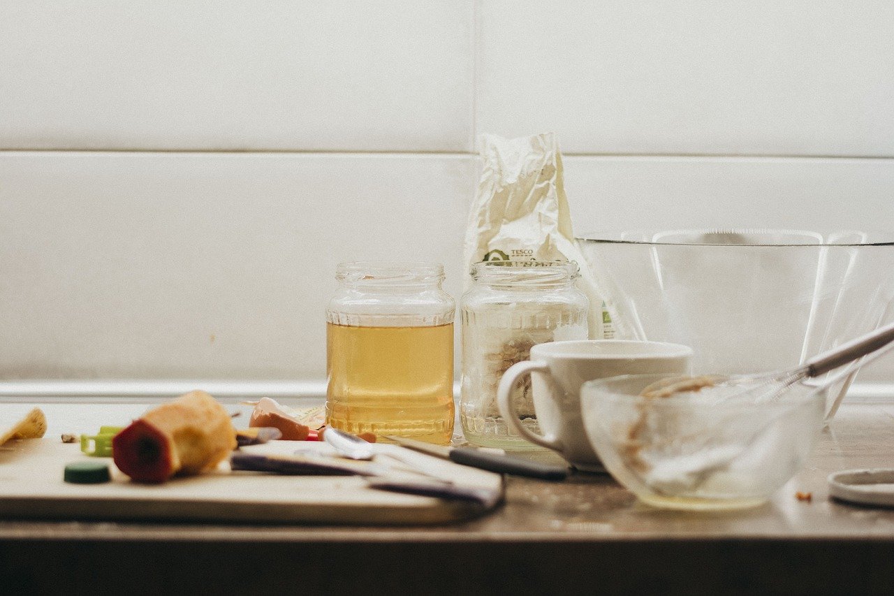 kitchen mess