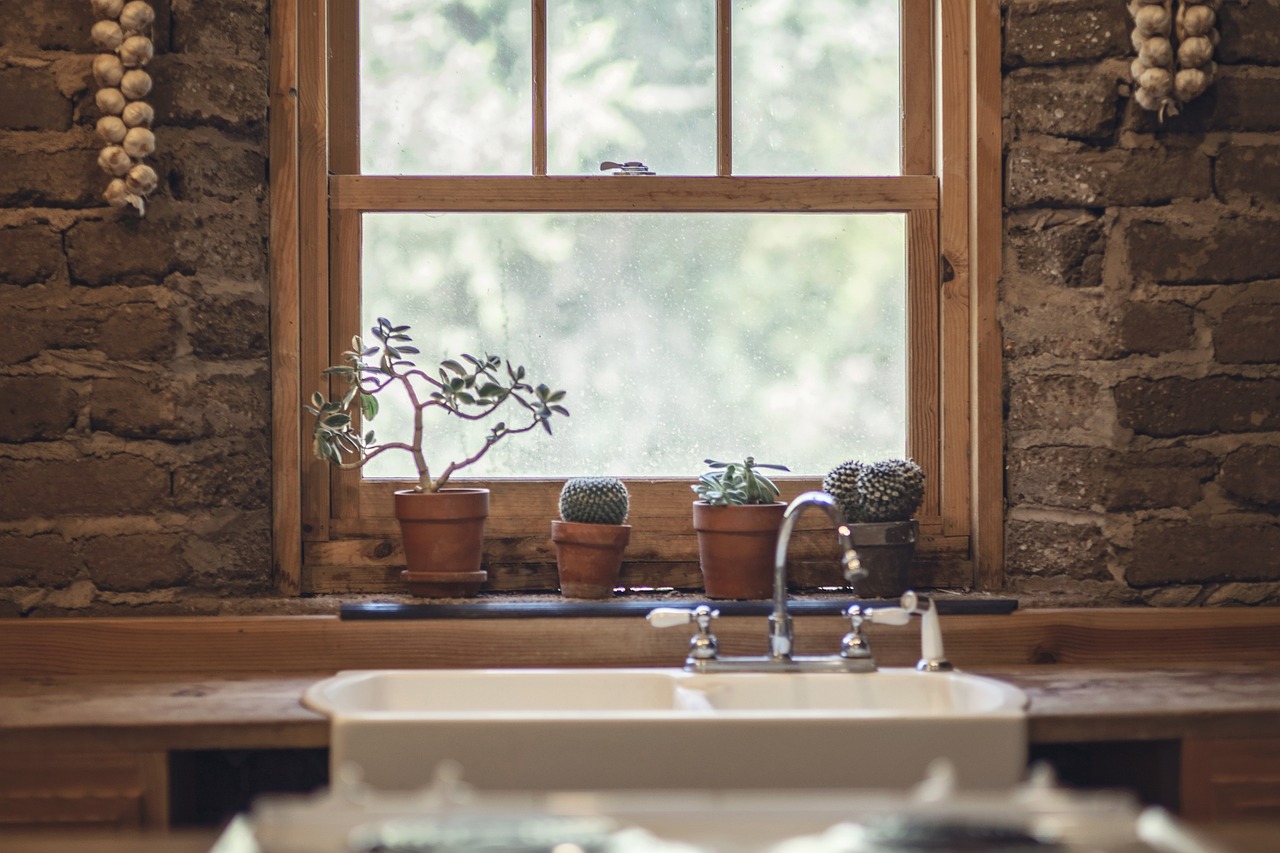 Rustic wall kitchen