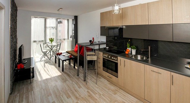 apartment dining area