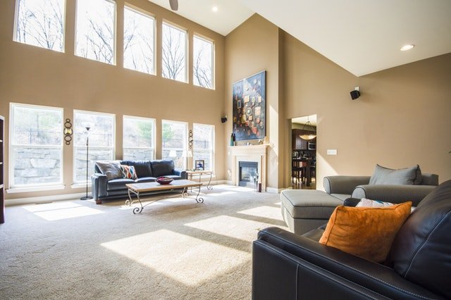 beige living room