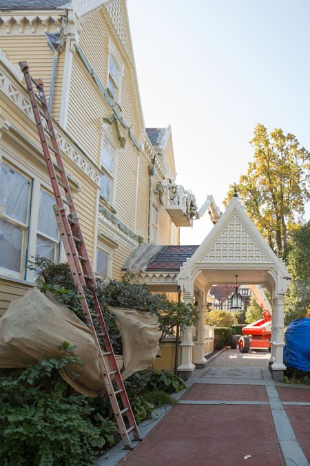 house under repair