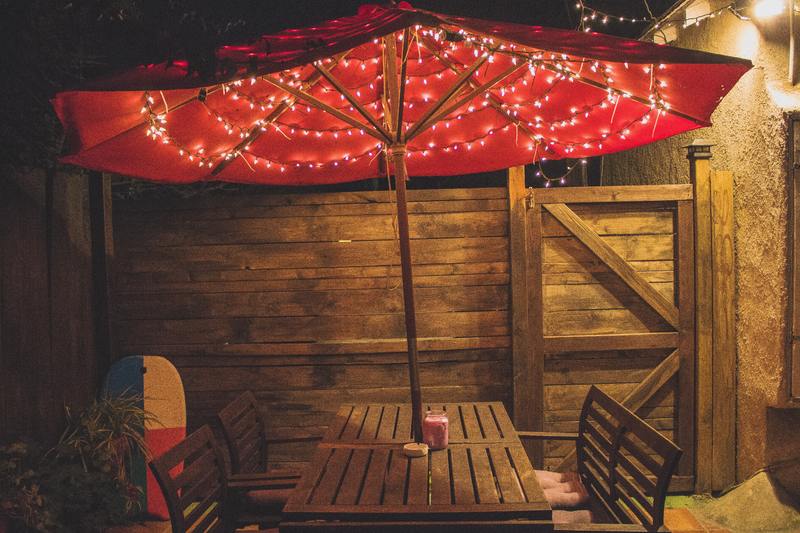 garden fairy lights