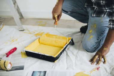 painting a room