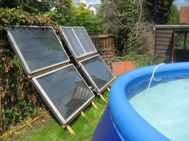solar swimming pool heater
