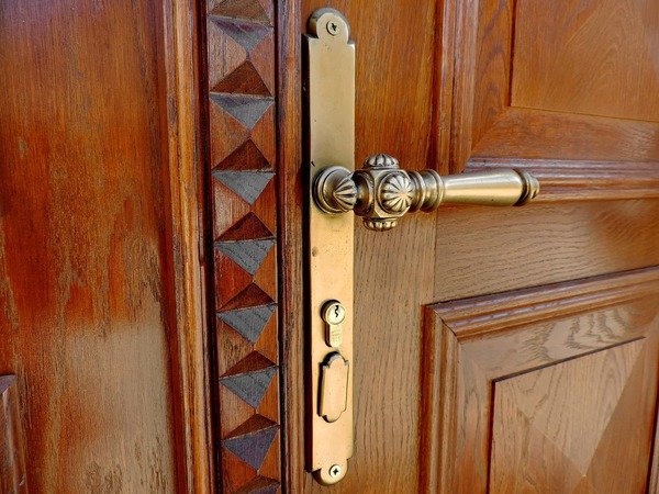 wood door