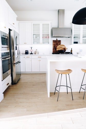 countertop and cabinets