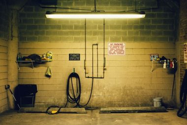 Garage light fixtures