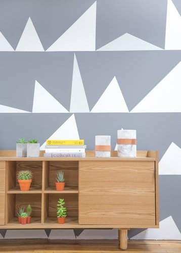 shapped wallpaper