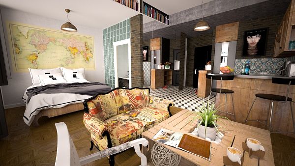 studio loft apartment