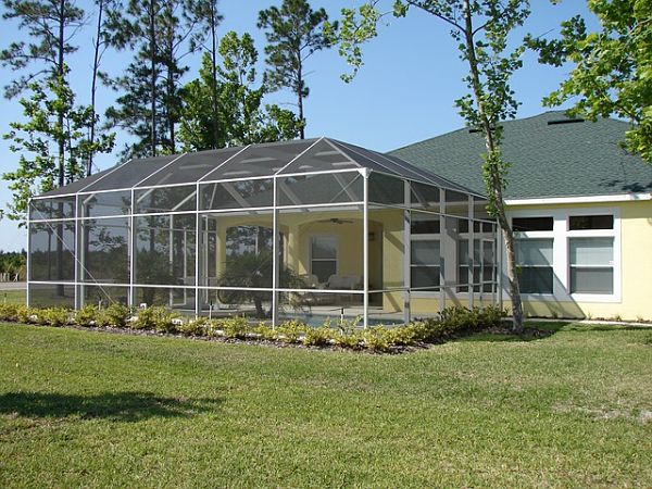 All-glass sunroom