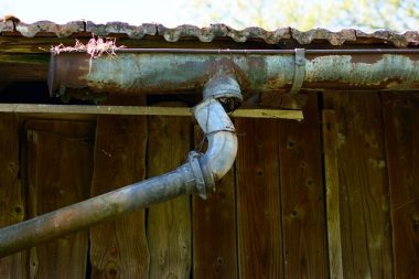 Broken gutters