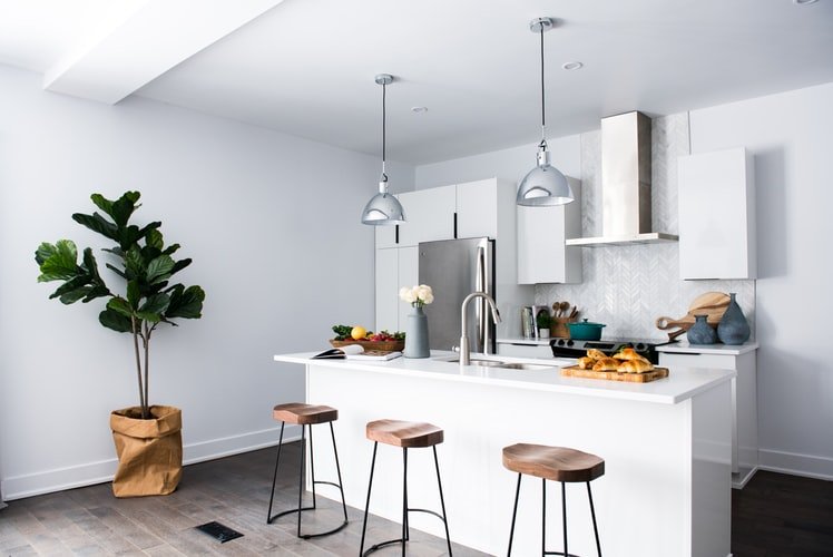 Compact kitchen island