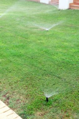 sprinkler system cost