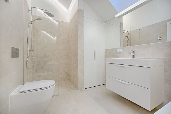walk in shower