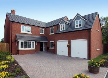 Brick driveway
