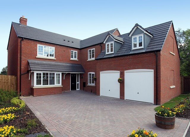 Brick driveway