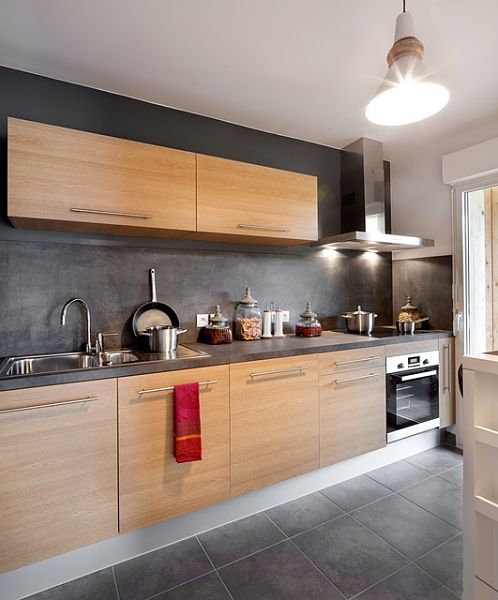 wooden kitchen cabinets