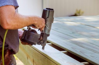 Repairing deck