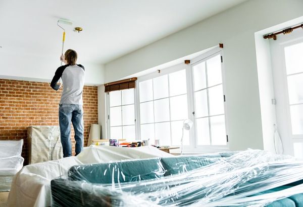 painting ceiling