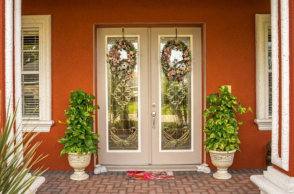 wooden door