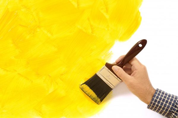 paint brush marks