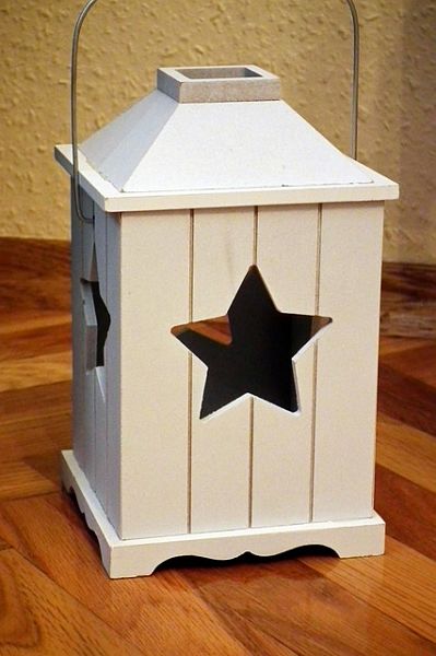 Wooden lantern